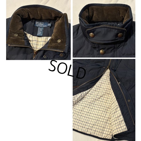 画像3:  ビンテージ【ラルフローレン】【Ralph Lauren】【紺】【ダウンジャケット】【サイズM】 