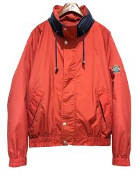 80’s〜【ビンテージ】【Willis＆Giger】【ウィリス＆ガイガー】赤ｘ紺【ナイロンジャケット】サイズL 