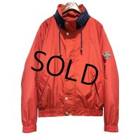 80’s〜【ビンテージ】【Willis＆Giger】【ウィリス＆ガイガー】赤ｘ紺【ナイロンジャケット】サイズL 