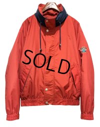 80’s〜【ビンテージ】【Willis＆Giger】【ウィリス＆ガイガー】赤ｘ紺【ナイロンジャケット】サイズL 