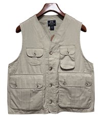 90's【USA製】【ビンテージ】【Willis&Geiger】ウイリスアンドガイガー【コットン】【ハンティングベスト】【サイズM】 