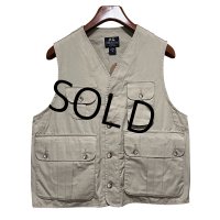 90's【USA製】【ビンテージ】【Willis&Geiger】ウイリスアンドガイガー【コットン】【ハンティングベスト】【サイズM】 