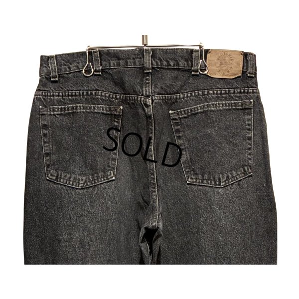 画像4: 【USA製】【ビンテージ】【BRITANIA】ブリタニア 先染め 黒 デニムパンツ ブラックデニム【36ｘ30】 