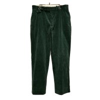 ビンテージ【ラルフローレン】POLO RALPH LAUREN【FINE TAILORING】【緑】【コーデュロイパンツ】【36×34】 
