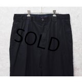  ビンテージ【POLO GOLF】ポロゴルフ【ラルフローレン】POLO RALPH LAUREN 【FAIRWAY PANT】【黒】【２タック】【コットンパンツ】【36X32】 