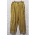 画像3: 90's~【ビンテージ】【Saks Fifth Avenue】サックス・フィフス・アベニュー【ライトブラウン】【コーデュロイパンツ】スラックス【W32】<br> (3)