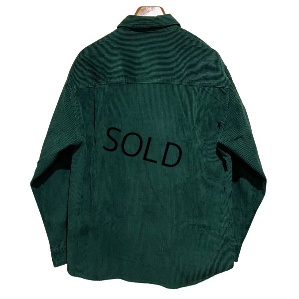 画像3: デッドストック【新品未使用】【Aeropostale】【緑】【コーデュロイ】【シャツジャケット】【サイズＭ】 