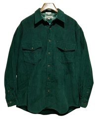 デッドストック【新品未使用】【Aeropostale】【緑】【コーデュロイ】【シャツジャケット】【サイズＭ】 