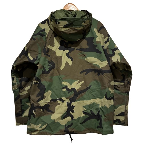 画像3:  ほぼ未使用!!【ビンテージ】【米軍実物】【U.S.ARMY】【ECWCS】エクワックス 【ウッドランド】【ゴアテックスパーカー】【M-short】 