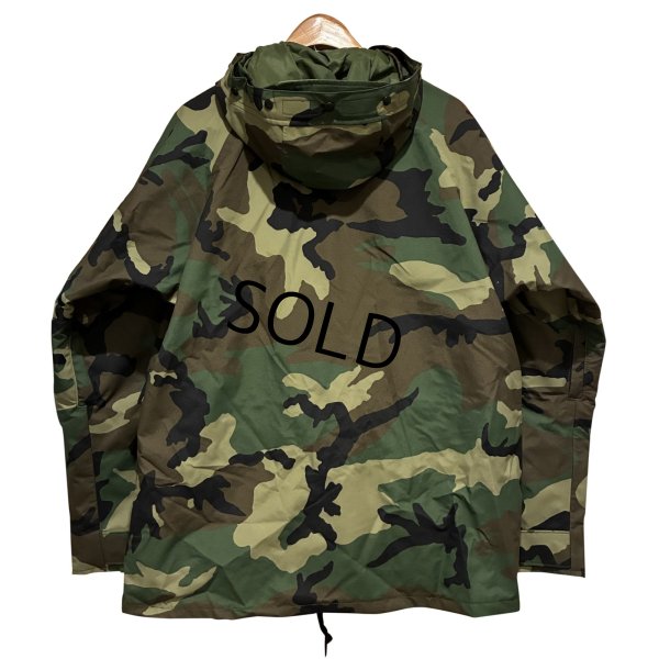 画像3:  ほぼ未使用!!【ビンテージ】【米軍実物】【U.S.ARMY】【ECWCS】エクワックス 【ウッドランド】【ゴアテックスパーカー】【M-short】 