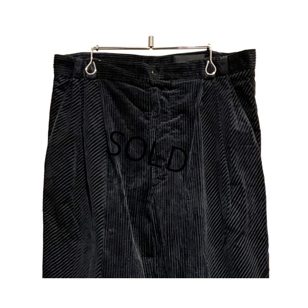 画像3: 【ビンテージ】【イタリー製】【ISTANTE】イスタンテ【濃紺】３タック【コーデュロイスラックス】【W３２程度】 