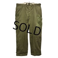 【デッドストック】50's【米軍実物】ビンテージ【M-51】【フィールドトラウザーズ】【カーゴパンツ】【XL-R】 