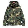 画像1:  ほぼ未使用!!【ビンテージ】【米軍実物】【U.S.ARMY】【ECWCS】エクワックス 【ウッドランド】【ゴアテックスパーカー】【M-short】<br> (1)