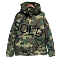  ほぼ未使用!!【ビンテージ】【米軍実物】【U.S.ARMY】【ECWCS】エクワックス 【ウッドランド】【ゴアテックスパーカー】【M-short】 