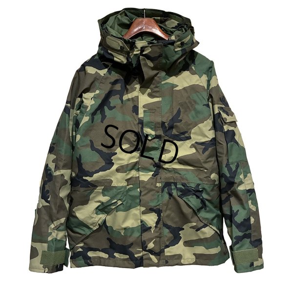 画像1:  ほぼ未使用!!【ビンテージ】【米軍実物】【U.S.ARMY】【ECWCS】エクワックス 【ウッドランド】【ゴアテックスパーカー】【M-short】 