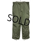 【60's】【米軍実物】【ビンテージ】 【U.S.ARMY】ノンリップ【ジャングルファティーグパンツ】【L-Short】 