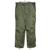 【60's】【米軍実物】【ビンテージ】 【U.S.ARMY】ノンリップ【ジャングルファティーグパンツ】【L-Short】 