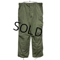 【60's】【米軍実物】【ビンテージ】 【U.S.ARMY】ノンリップ【ジャングルファティーグパンツ】【L-Short】 