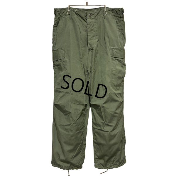 画像1: 【60's】【米軍実物】【ビンテージ】 【U.S.ARMY】ノンリップ【ジャングルファティーグパンツ】【L-Short】 