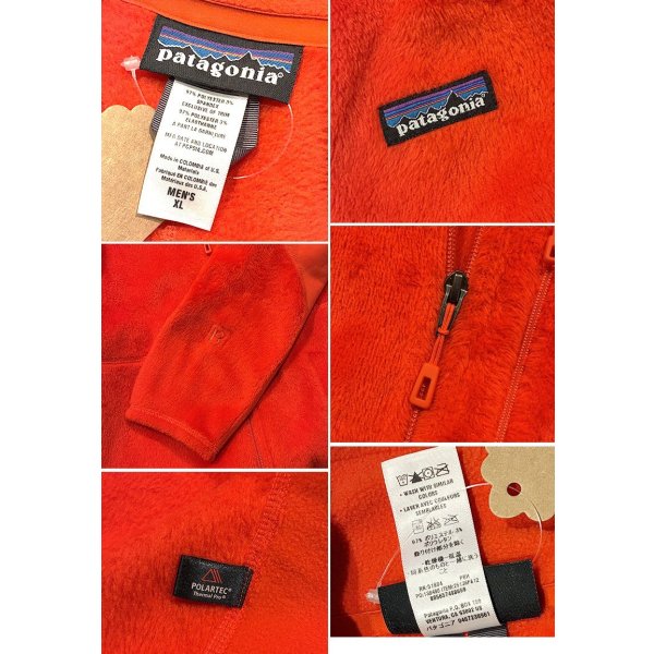 画像2: 【パタゴニア】patagonia R3 ポーラテック【オレンジ】フリースジャケット【サイズXL】 
