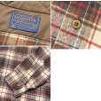 画像2: 程度良好!! 70's【USA製】【ビンテージ】【ペンドルトン】Pendleton【ブラウンｘ赤×白】【チェック】【ウールシャツ】【サイズＸＬ】<br> (2)
