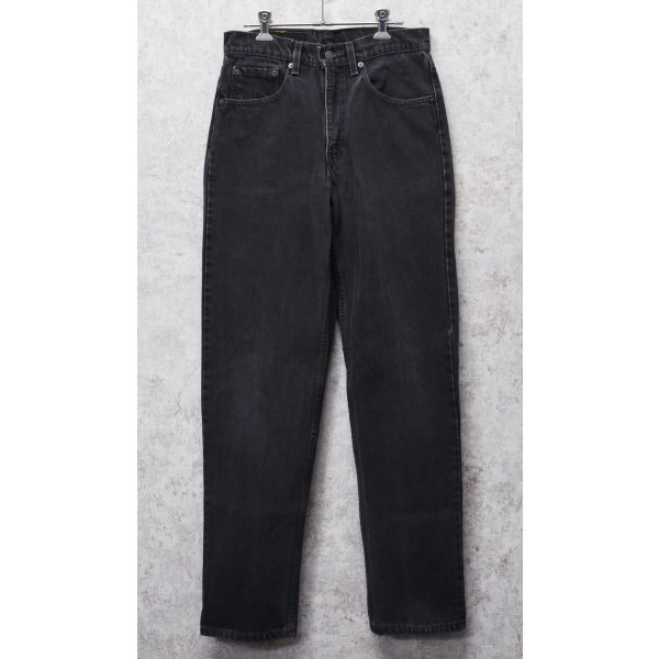 画像3: 【USA製】【ビンテージ】【LEVI'S】【リーバイス５５０】550 黒 デニムパンツ ブラックデニム【31ｘ32】 