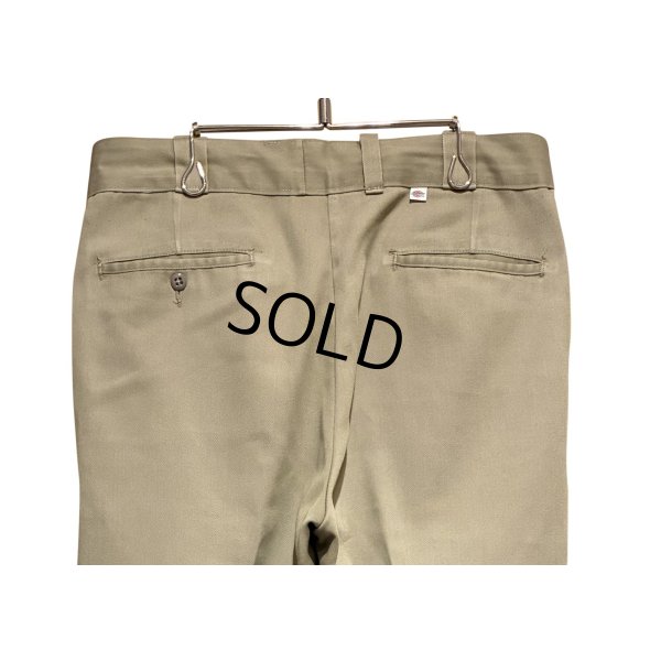画像4: 【ビンテージ】ディッキーズ【Dickies】【ベージュ】【裏地付き】【ワークパンツ】【31×30】 