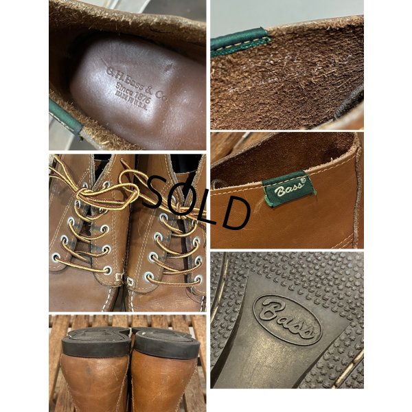 画像2: 【USA製】【G.H.BASS&Co.】ジーエイチバス【ブラウン】チャッカ【モカシンシューズ】【サイズ 10R】【28cm程度】 