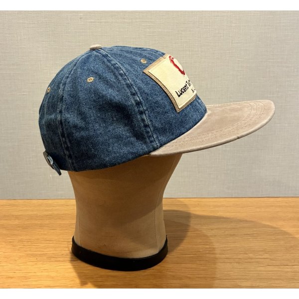 画像3: ビンテージ【Lucent Technologies】ルーセント・テクノロジー デニムｘナチュラルヌバック【BBキャップ】【フリーサイズ】 