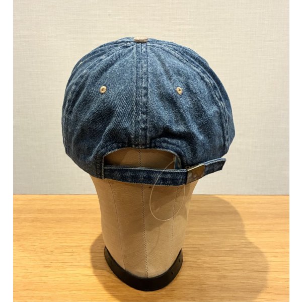 画像4: ビンテージ【Lucent Technologies】ルーセント・テクノロジー デニムｘナチュラルヌバック【BBキャップ】【フリーサイズ】 