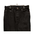 画像3: 90's【USA製】【ビンテージ】【LEVI'S】【リーバイス５０５】505【黒】【デニムパンツ】ブラックデニム【34×32】<br> (3)