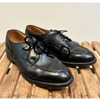 USA製【アレンエドモンズ】【Allen Edmonds】Bradly【ブラッドリー】【黒】【Uチップモカシンシューズ】【9 D】【28cm程度】 