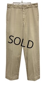 【ビンテージ】ディッキーズ【Dickies】【ベージュ】【裏地付き】【ワークパンツ】【31×30】 