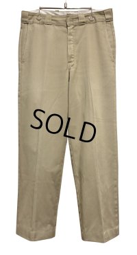 【ビンテージ】ディッキーズ【Dickies】【ベージュ】【裏地付き】【ワークパンツ】【31×30】 
