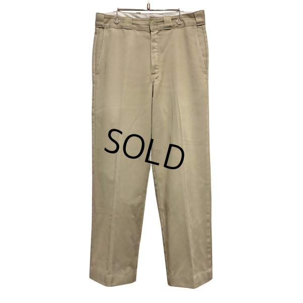 画像1: 【ビンテージ】ディッキーズ【Dickies】【ベージュ】【裏地付き】【ワークパンツ】【31×30】 