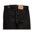 画像4: 90's【USA製】【ビンテージ】【LEVI'S】【リーバイス５０５】505【黒】【デニムパンツ】ブラックデニム【34×32】<br> (4)