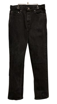 90's【USA製】【ビンテージ】【LEVI'S】【リーバイス５０５】505【黒】【デニムパンツ】ブラックデニム【34×32】 