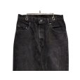 画像3:  90’ｓ【ビンテージ】【USA製】【LEVI'S】【リーバイス】560 ブラック 黒【テーパード】【デニムパンツ】【33Ｘ36】<br> (3)