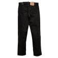 画像5: 90's【USA製】【ビンテージ】【LEVI'S】【リーバイス５０５】505【黒】【デニムパンツ】ブラックデニム【34×32】<br> (5)