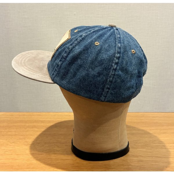 画像5: ビンテージ【Lucent Technologies】ルーセント・テクノロジー デニムｘナチュラルヌバック【BBキャップ】【フリーサイズ】 