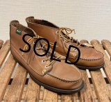 【USA製】【G.H.BASS&Co.】ジーエイチバス【ブラウン】チャッカ【モカシンシューズ】【サイズ 10R】【28cm程度】 