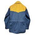 画像3: 【USA製】【Powderhorn】パウダーホーン【青ｘマスタード】ベルト付き【ナイロンマウンテンパーカー】【サイズL】 <br> (3)