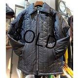 70’s【デッドストック】【USA製】【ビンテージ】Sears シアーズ【黒】【キルティングジャケット】【サイズM】  