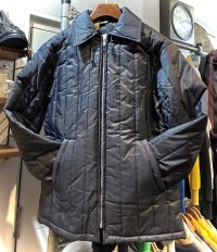 70’s【デッドストック】【USA製】【ビンテージ】Sears シアーズ【黒】【キルティングジャケット】【サイズM】  