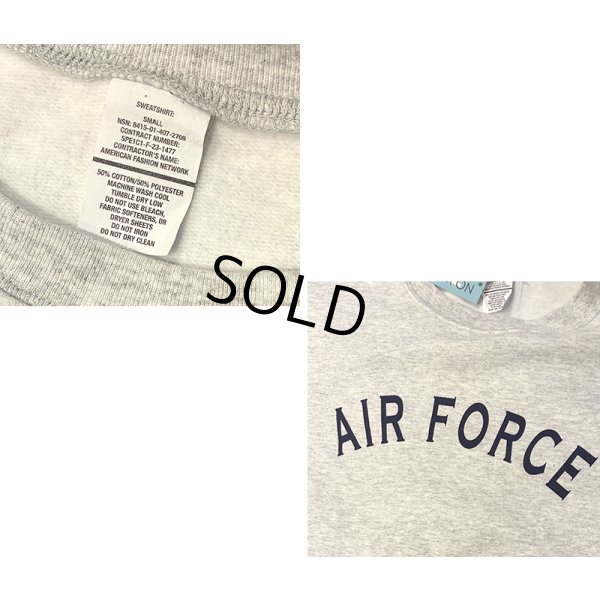 画像2: ほぼ未使用!!【USA製】【U.S.AIRFORCE】【ビンテージ】グレー【スウェット】【サイズS】 