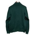 画像3: 【ラルフローレン】POLO RALPH LAUREN【緑】【無地】【ハーフジップ】【コットンセーター】【サイズM】 <br> (3)