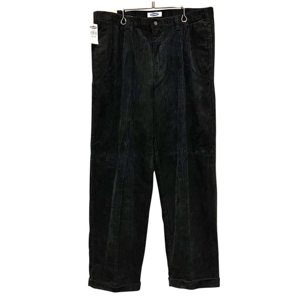 画像1: デッドストック【ビンテージ】【OLDNAVY】オールドネイビー【黒】【コーデュロイパンツ】【コットンパンツ】【36×30】 