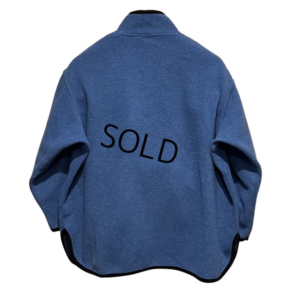 画像3: 90’ｓ【ビンテージ】【エディーバウアー】【青×紺パイピング】【ハーフジップフリース】レディース古着【レディースM】 