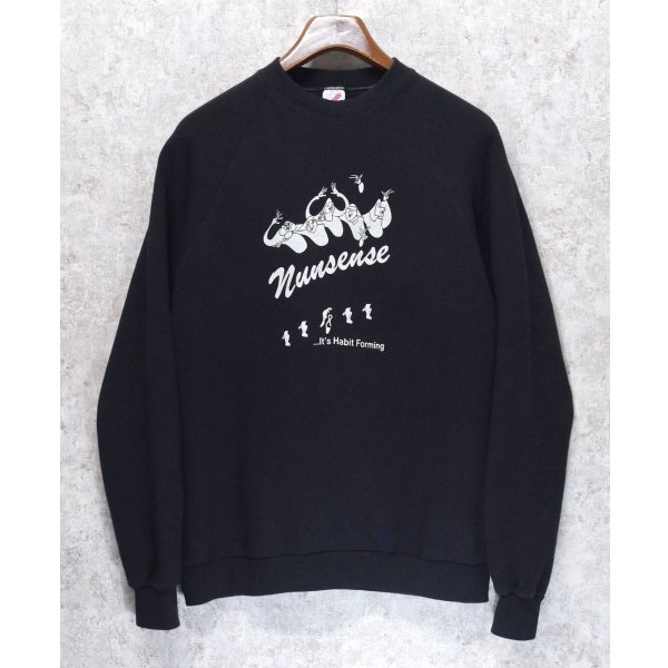 画像3: 【USA製】【ビンテージ】【JERZEES】ジャージーズ【黒】Nansense【スウェット】【サイズXL】 