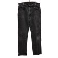 画像1: 90's【USA製】【ビンテージ】【LEVI'S】【リーバイス５０５】505【黒】【デニムパンツ】ブラックデニム【34×30】<br> (1)
